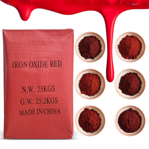 Mẫu Miễn Phí Fe2o3 Sắc Tố Bột Màu Đỏ Oxit Sắt H130 130 110 190 Bê Tông Màu Đỏ Oxit Sắt Sắc Tố Cho Xi Măng Gạch Lát - Product Image 5