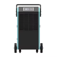 Déshumidificateur haute capacité 90L/D avec contrôle automatique de l'humidité pour usage domestique et commercial