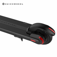 Trottinette électrique pliable pour adultes Kuickwheel S1-C 2026, 10 pouces, longue portée, 350W/500W, noire