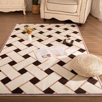 Salon tapis décoration maison tapis grande taille canapé tapis hôtel Hall tapis de sol doux anti-dérapant lavable