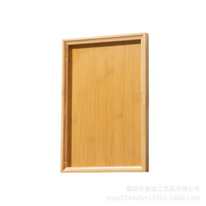 Bandeja Rectangular de Bambú para Té, Plato de Madera para Servir, Bandeja para Café, Té, Postres y Pan para Hotel - Product Image 5
