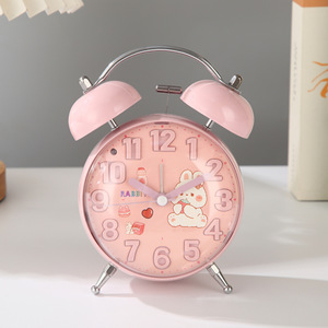 Đồng hồ báo thức hoạt hình lồi sáng tạo mới quay số ba chiều giá trị thẩm mỹ cao điện tử cho phòng ngủ của học sinh - Product Image 6