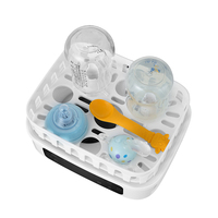 Stérilisateur, sécheur et chauffe-biberon électrique 3 en 1 pour bébé, couleur verte