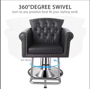 Moderno lujo profesional peluquería muebles nuevo diseño rosa señora silla Metal SILLA DE <span class=keywords><strong>barberia</strong></span> para peluquería mujeres - Product Image 2