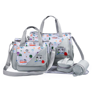 <span class=keywords><strong>Bolsa</strong></span> de Pañales para Mamá - Material de Nailon Impermeable para Mamá y Bebé, Fácil de Transportar - Product Image 4