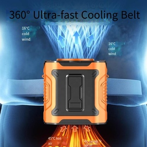 Large Capacity Durable Built-in Battery Waist Fan Equipped With Practical Universal Type C Charging <strong>Interface</strong> - Product Image 4