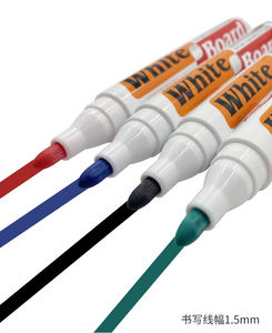 Marcadores de Pizarra Blanca No Tóxicos con Borrador en Juego de 5 Piezas para Oficina o Promocionales - Product Image 6