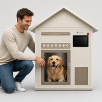 Máquina de Lavado Automática Profesional para Mascotas, Estación de Aseo Canino con Control Inteligente, Sistema de Desinfección y Doble Calefacción