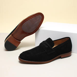 Zapatos Derby de cuero de diseñador en talla grande, botines con cordones, estilo Oxford texturizado en negro, para hombre. - Product Image 4