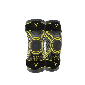 Nén đầu gối cú đúp tay áo với xương bánh chè gel pad & side ổn định cho đau đầu gối cứu trợ bóng rổ thể thao đầu gối hỗ trợ - Product Image 2