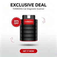 ThinkDiag Nueva Versión, Escáner OBD2 BT, Herramientas de Diagnóstico Automotriz, Lector de Códigos para Todos los Sistemas del Automóvil, ELM327