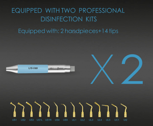 Kits de base de chirurgie osseuse piézoélectrique Woodpecker, accessoires de pièce à main pour Ultra Surgery US-/ILED - Product Image 2
