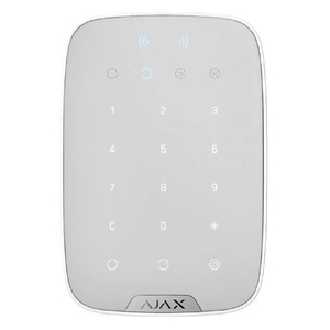 Clavier tactile sans fil Ajax Keypad Plus 868Mhz pour systèmes d'alarme avec télécommande via application - Product Image 1