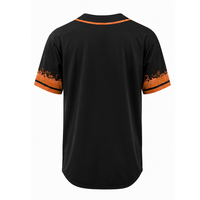 Maillot de baseball de qualité supérieure à manches courtes, entièrement boutonné, vêtements de sport athlétiques de haute qualité en gros pour équipe