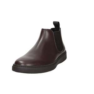 Stivaletto da uomo 19L6 in pelle nera stile Chelsea, slip-on, per uso casual. - Product Image 2