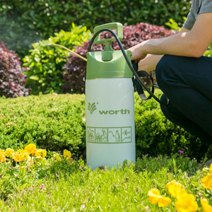 زجاجة رش يدوية بلاستيكية عالية الضغط سعة 5 لتر للزراعة وري الحدائق والنباتات - Product Image 5