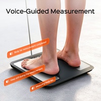 Nouvelle arrivée, balance de composition corporelle précise à 8 électrodes, balance numérique intelligente WiFi Bluetooth pour analyse corporelle professionnelle