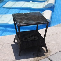 Chaise longue pliante en métal tressé, style minimaliste moderne, pour usage extérieur, villa, cour, piscine, plage, spa, sources chaudes