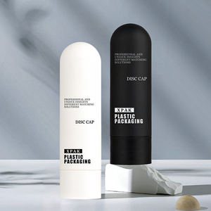 Baixo MOQ 150/200/250ml HDPE Skincare Loção Squeeze Garrafa Recipiente Cosmético Único para o Rosto Creme e <span class=keywords><strong>Shampoo</strong></span> Imprensa Uso - Product Image 2