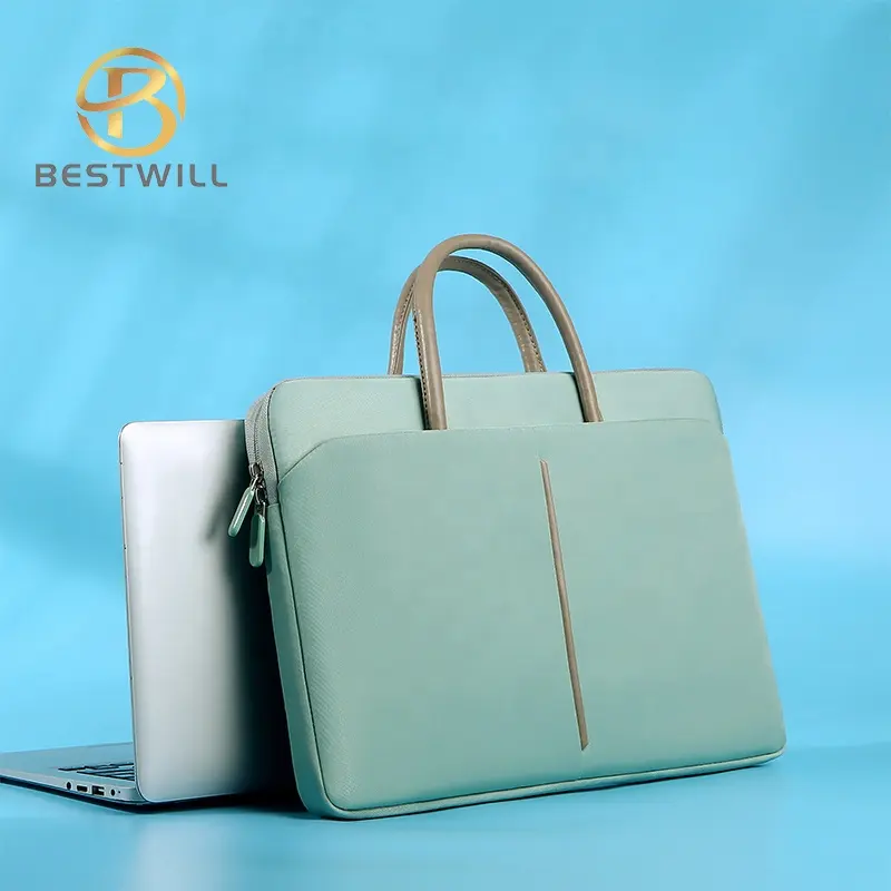 2022 personalizzato all'ingrosso 15 pollici oxford assorbimento degli urti impermeabile ufficio donna donna computer borse business laptop tote bag