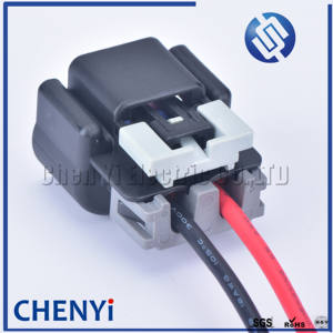 Connettore Impermeabile Automobilistico a 2 Pin 6.3mm, Spina per Sensore, Cavo Elettrico per Ventola Auto, Presa 15454358 con Filo 12AWG - Product Image 2