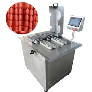 Machine automatique de cravate de saucisse de viande/saucisse attachant la machine pour faire la saucisse