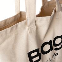 Sac fourre-tout en toile de coton pliable grand format avec imprimé dessin animé, promotion en gros, logo personnalisé, publicitaire, pour usage quotidien, sac recyclable