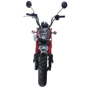 Mini <span class=keywords><strong>Moto</strong></span> <span class=keywords><strong>Retrò</strong></span> Monkey 125CC a Quattro Tempi, <span class=keywords><strong>Moto</strong></span> da Strada a Benzina con Freno a Disco, Tecnologia Moderna per Adulti - Product Image 3