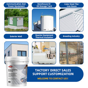 Nhiệt bằng chứng mái làm mát mái nhà năng lượng mặt trời phản chiếu lớp phủ nước dựa trên không thấm nước Nhiệt Cách Nhiệt sơn - Product Image 4