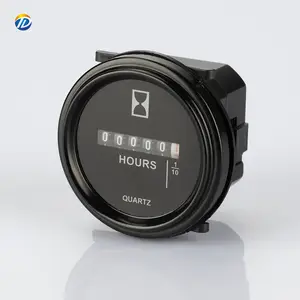 DOTO SH-1工业6数字机械发电机发动机DC 12V 24V 36V 80V AC 220V伏计时器计数器小时表