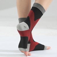Chaussettes de compression pour le soutien de la cheville pour les sports de plein air, soutien pour la course à pied, protection des articulations entortues, chaussettes à haute pression