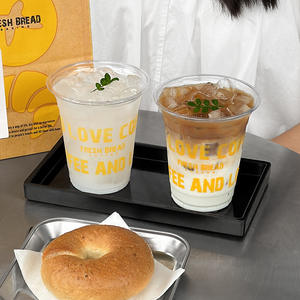 Gobelets en plastique PET jetables transparents avec couvercles 12oz 16oz 24oz, qualité alimentaire sans BPA, pour boissons froides, smoothies, jus, bar à jus, café, boutique - Product Image 4