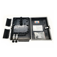Boîtier de distribution de fibre optique OEM Unionfiber 16 cœurs, Boîtier de terminaison de fibre optique 1x16, Mini boîtier de terminaison de fibre optique 1:16