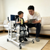 Pediatric Lower Limb Exoskeleton Robot | Early Mobility Intervention | Passive Active Modes