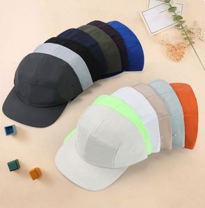 5 Panels <b>Large</b> Curve Running Basic Daily <b>Baseball</b> <b>Cap</b> Classic Bill Hat Cotton Short Flat Brim <b>Caps</b> - Product Image 1