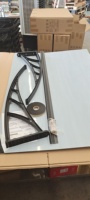 Supports de fixation murale en aluminium pour auvents de balcon