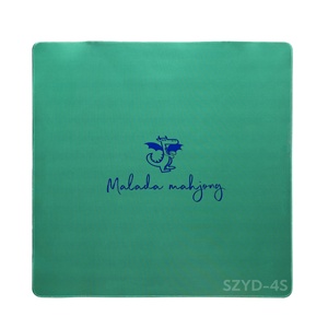 Tappetini da <span class=keywords><strong>Gioco</strong></span> Personalizzati in Tinta Unita, Copertura per Tavolo da Mahjong OEM, Tappetino Classico in Neoprene per Mahjong - Product Image 1