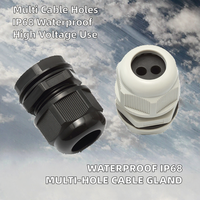 JIXIANG – Insert de presse-étoupe industriel haute tension G Thread 1/4 pouce, série M, en nylon PA6, étanche IP68, certifié CE RoHS