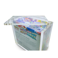 Boîte en acrylique moderne personnalisable avec couvercle magnétique, différentes tailles disponibles, avec le personnage ETB du Japon