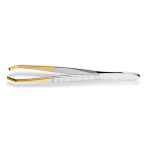 Professional Slant Tweezers Stainless Steel Precision Eyebrow Tweezers For Hair <b>Removal</b> Facial Grooming and Beauty Care <b>Tool</b> OEM - Product Image 2