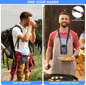 Ventilador Portátil de Cintura con Clip, Ventilador Corporal de Refrigeración Manos Libres, Flujo de Aire Potente, Refrigeración Personal para Exteriores - Product Image 5