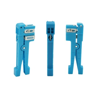 Outil de coupe à anneau transversal pour câbles CATV Dénudeur de câble coaxial FTTH Dénudeur de câble en fibre plastique en acier - Product Image 1
