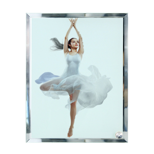 Cadre <span class=keywords><strong>photo</strong></span> carré en <span class=keywords><strong>verre</strong></span> avec miroir de 8 pouces personnalisable, impression par sublimation en métal, utilisation décorative - Product Image 1
