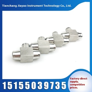 JiaYao 304 316 T à virole en fil intérieur en acier inoxydable, manomètre de soudage bout à bout haute pression, pièces d'instruments accessoires - Product Image 3