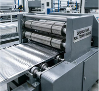 Machine de formage de panneaux sandwich, machine de fabrication de tuiles en terre cuite pour panneaux sandwich, machine de fabrication de tuiles en terrazzo pour panneaux sandwich