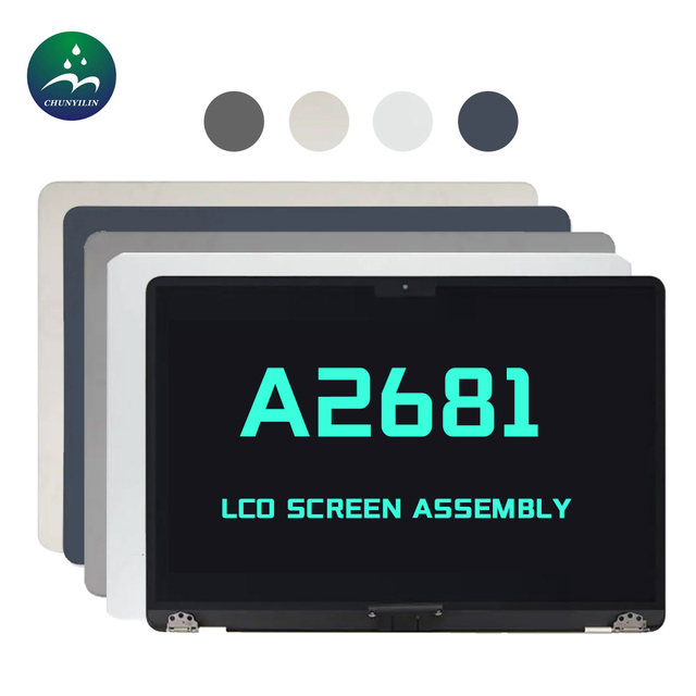 Wholesale Original Laptop 13" LCD Screen Assembly Replacement for Macbook A2681 A2337 Air M1 Late Full Display Monitor Panel