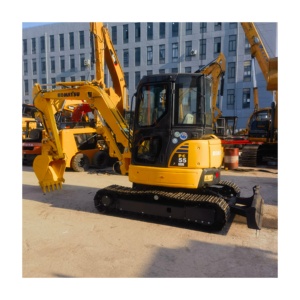 Mini-excavatrice hydraulique Komatsu PC55MR-2 d'occasion de haute qualité à bas prix, 5 tonnes, avec moteur diesel et moteur électrique, origine Japon, à vendre - Product Image 1