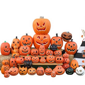 Décorations d'Halloween : Lampes Citrouilles Lumineuses Étanche en Plastique à Brancher pour Extérieur et Vitrines - Product Image 1