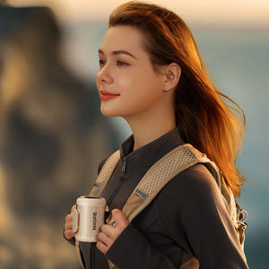 Ventilatore Portatile USB Ricaricabile con Clip da Cintura, Motore Brushless, Mini Ventilatore da Collo Indossabile per Uso Esterno - Product Image 1