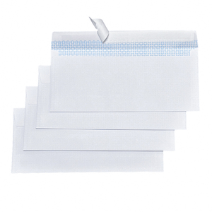 OEM tùy chỉnh giấy trắng kinh doanh Thư Phong bì #10 an ninh tự con dấu gửi thư phong bì vỏ và con dấu - Product Image 3